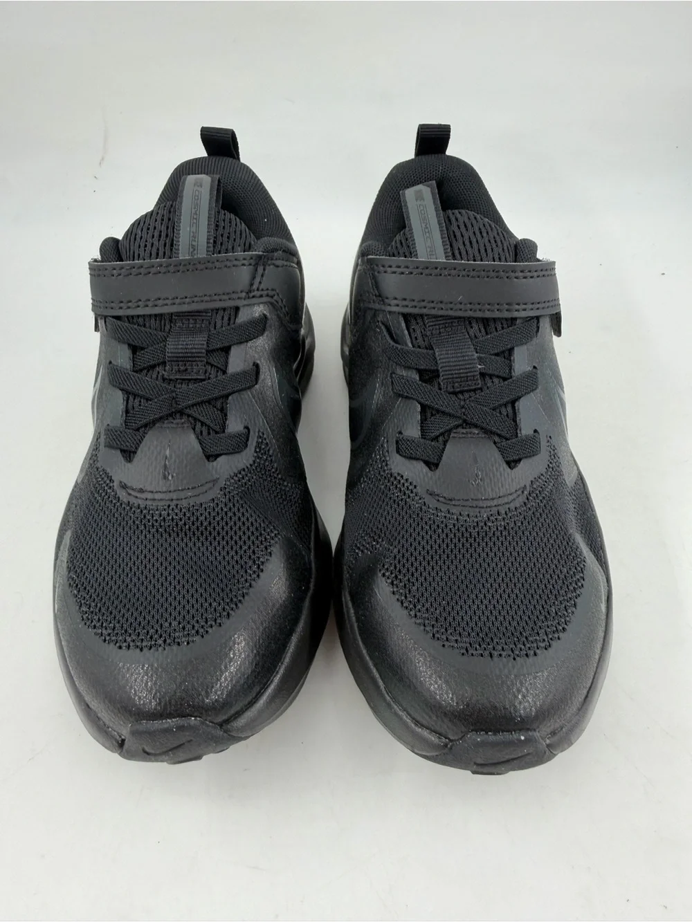 Nike Kid’s Triple Black Cosmic Runner Sneakers -SZ 1.5 Youth- Shoes Hook & Loop